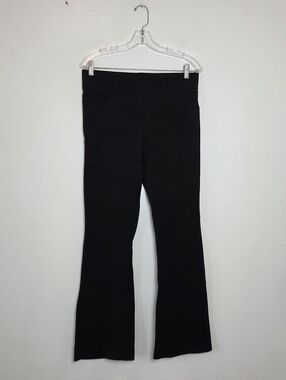 Conceited Black Stretchy Slacks Dress Pants Trousers Uniform Office School Large